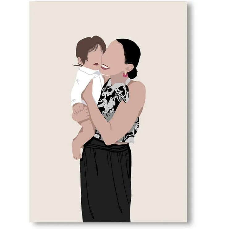 Personalized Family Poster Canvas