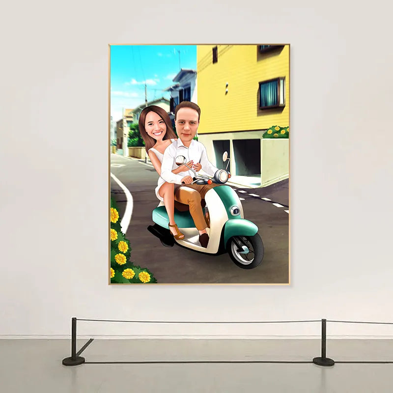 Personalized Family Poster for Couples