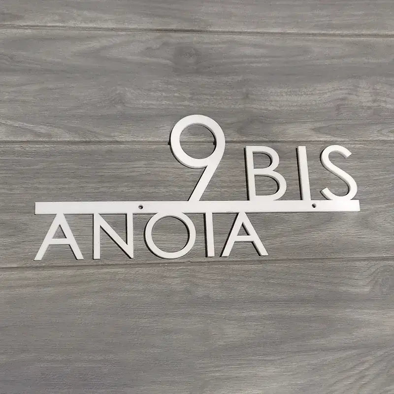 Personalized House Number Sign Address