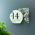 Personalized House Number Sign Door