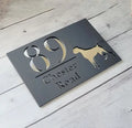 Personalized House Number Sign for Pets