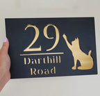 Personalized House Number Sign for Pets