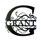 Personalized House Number Sign for the Front Door