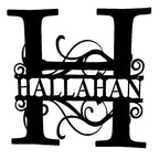 Personalized House Number Sign for the Front Door