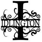 Personalized House Number Sign for the Front Door