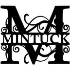 Personalized House Number Sign for the Front Door