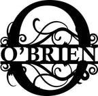 Personalized House Number Sign for the Front Door