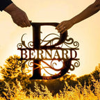 Personalized House Number Sign for the Front Door