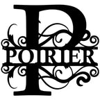 Personalized House Number Sign for the Front Door