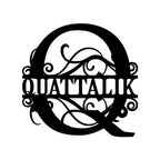 Personalized House Number Sign for the Front Door