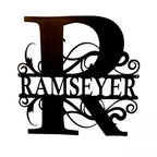 Personalized House Number Sign for the Front Door