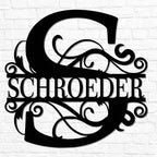 Personalized House Number Sign for the Front Door