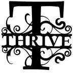 Personalized House Number Sign for the Front Door