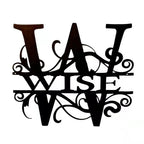 Personalized House Number Sign for the Front Door