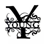 Personalized House Number Sign for the Front Door