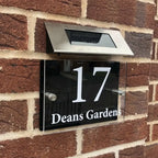 Personalized House Number Sign Mailbox Address Plaque