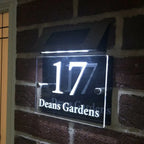 Personalized House Number Sign Mailbox Address Plaque