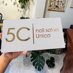 Personalized House Number Sign Outdoor Decorative