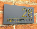 Personalized House Number Sign Outdoor Decorative