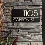 Personalized House Number Sign Outdoor Decorative