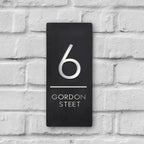 Personalized House Number Sign Outdoor Plaque