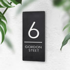 Personalized House Number Sign Outdoor Plaque