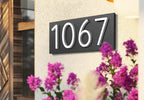 Personalized House Number Sign Plaque