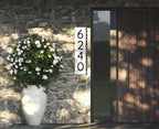 Personalized House Number Sign Plaque