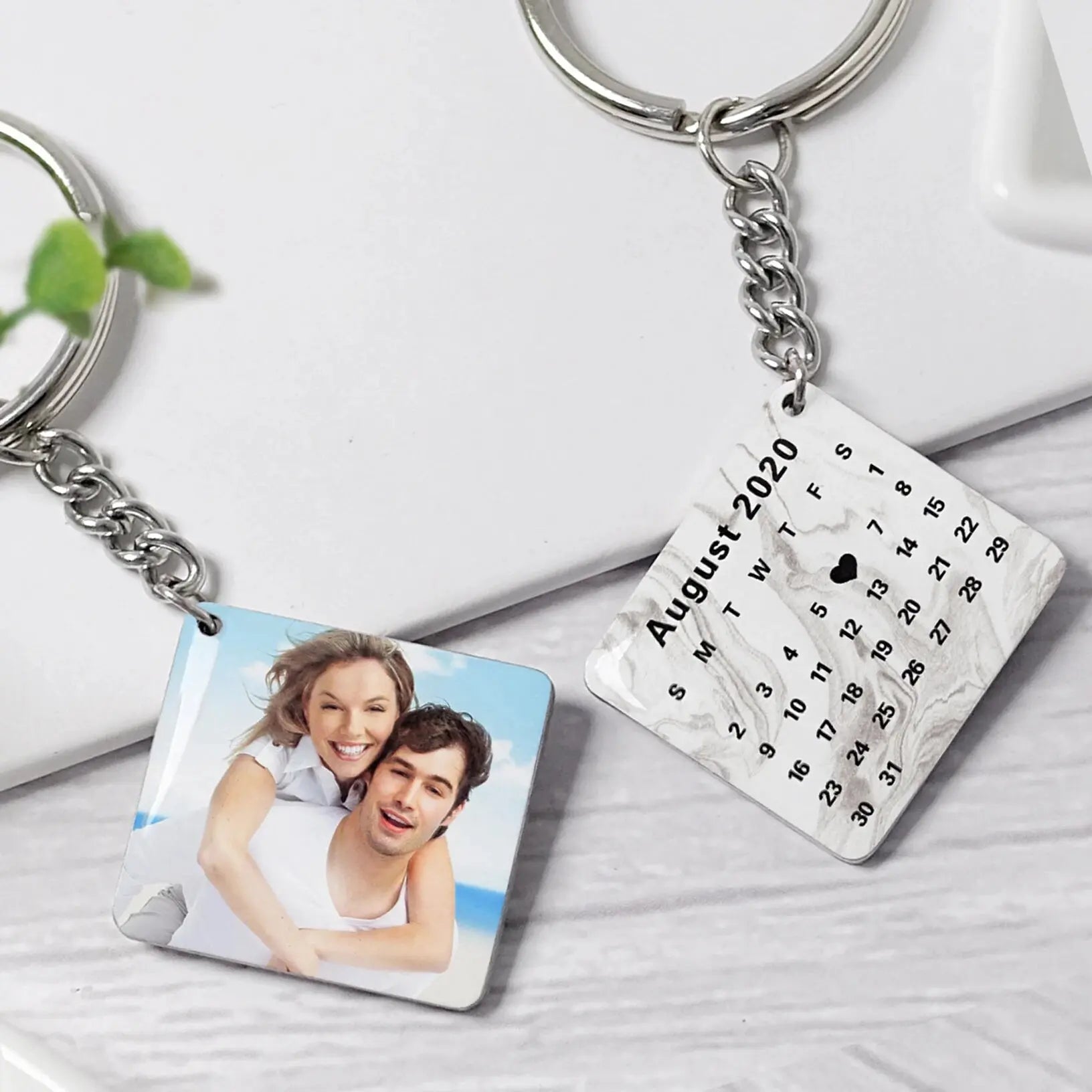 Personalized Keychain Calendar