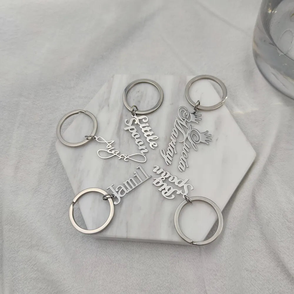 Personalized Keychain Name