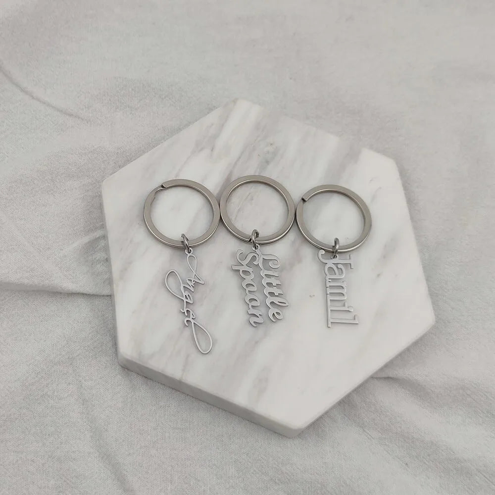 Personalized Keychain Name