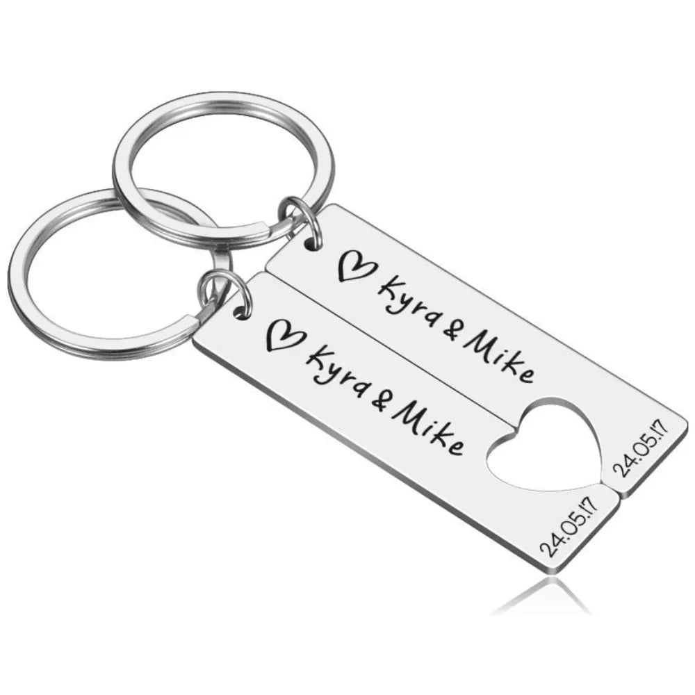 Personalized Keychain Set