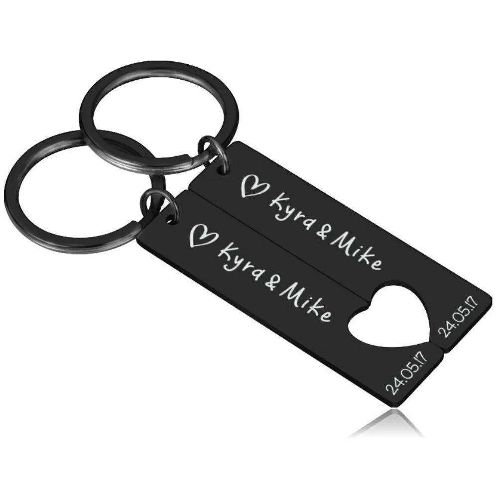 Personalized Keychain Set