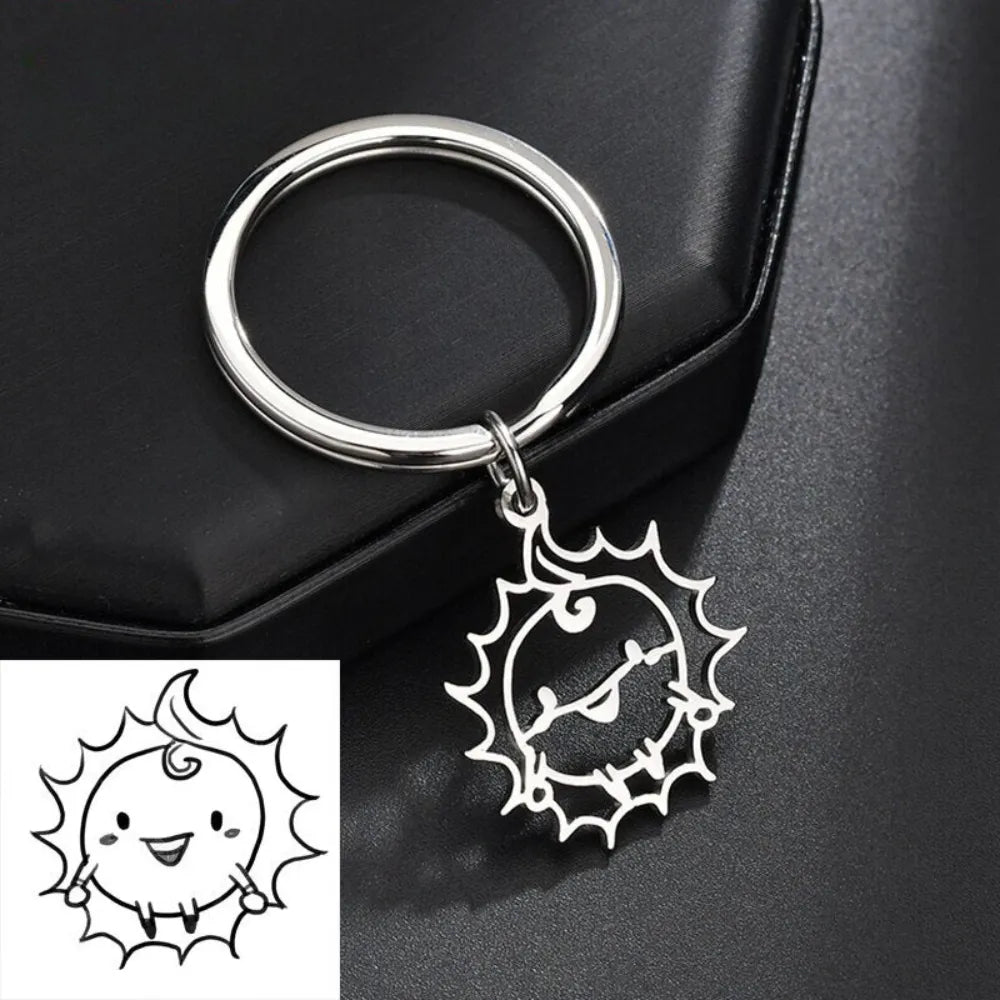 Personalized Keychain with Child's Drawing