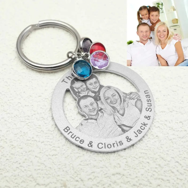 Personalized Keychain with Photos