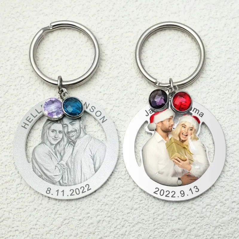 Personalized Keychain with Photos
