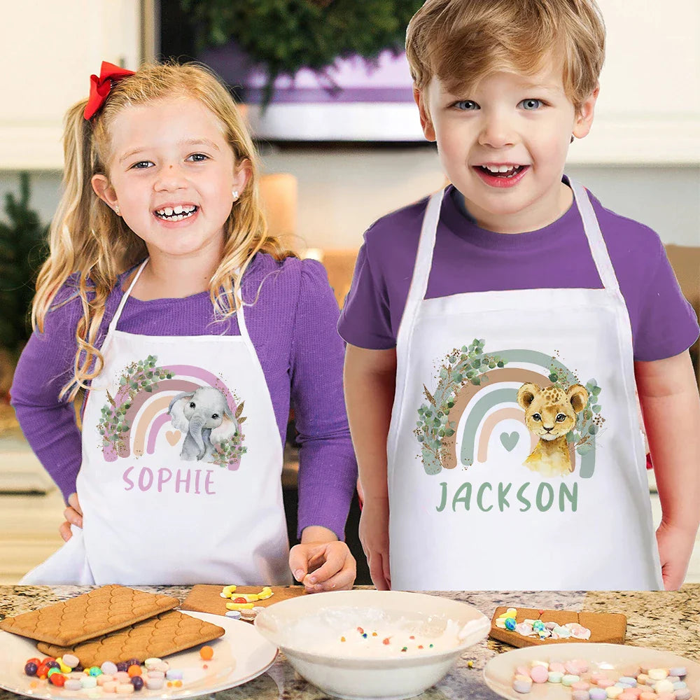 Personalized Kitchen Apron for Kids