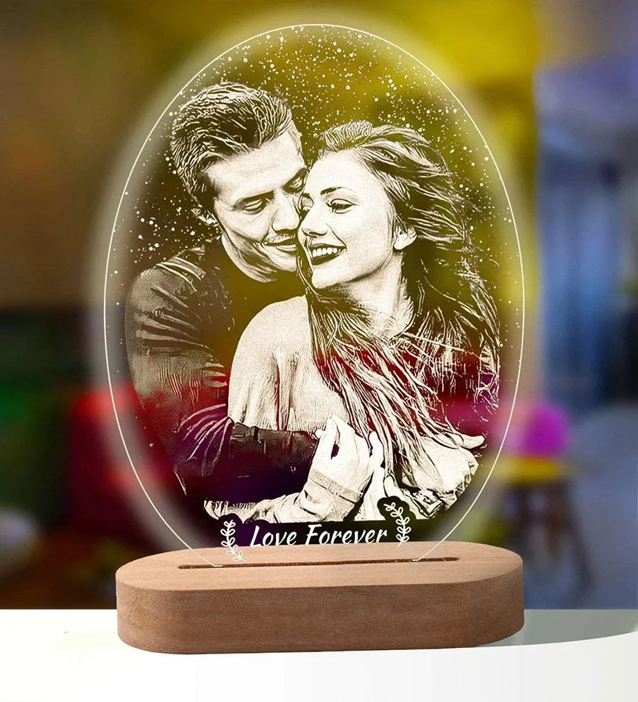 Personalized Lamp 3D Photo