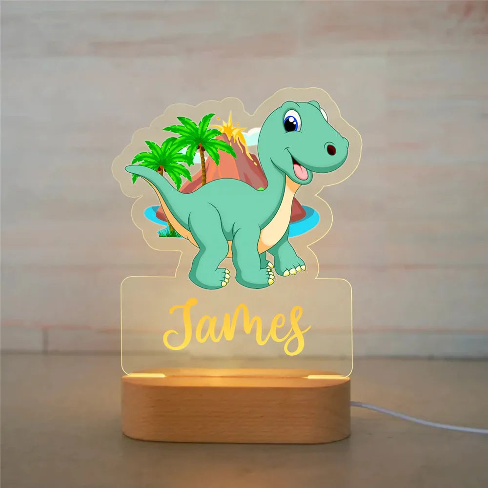 Personalized Lamp Baby Night