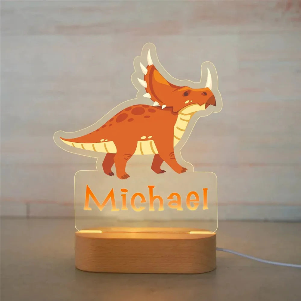 Personalized Lamp Baby Night