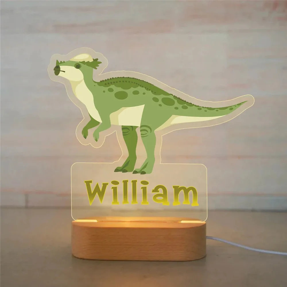 Personalized Lamp Baby Night