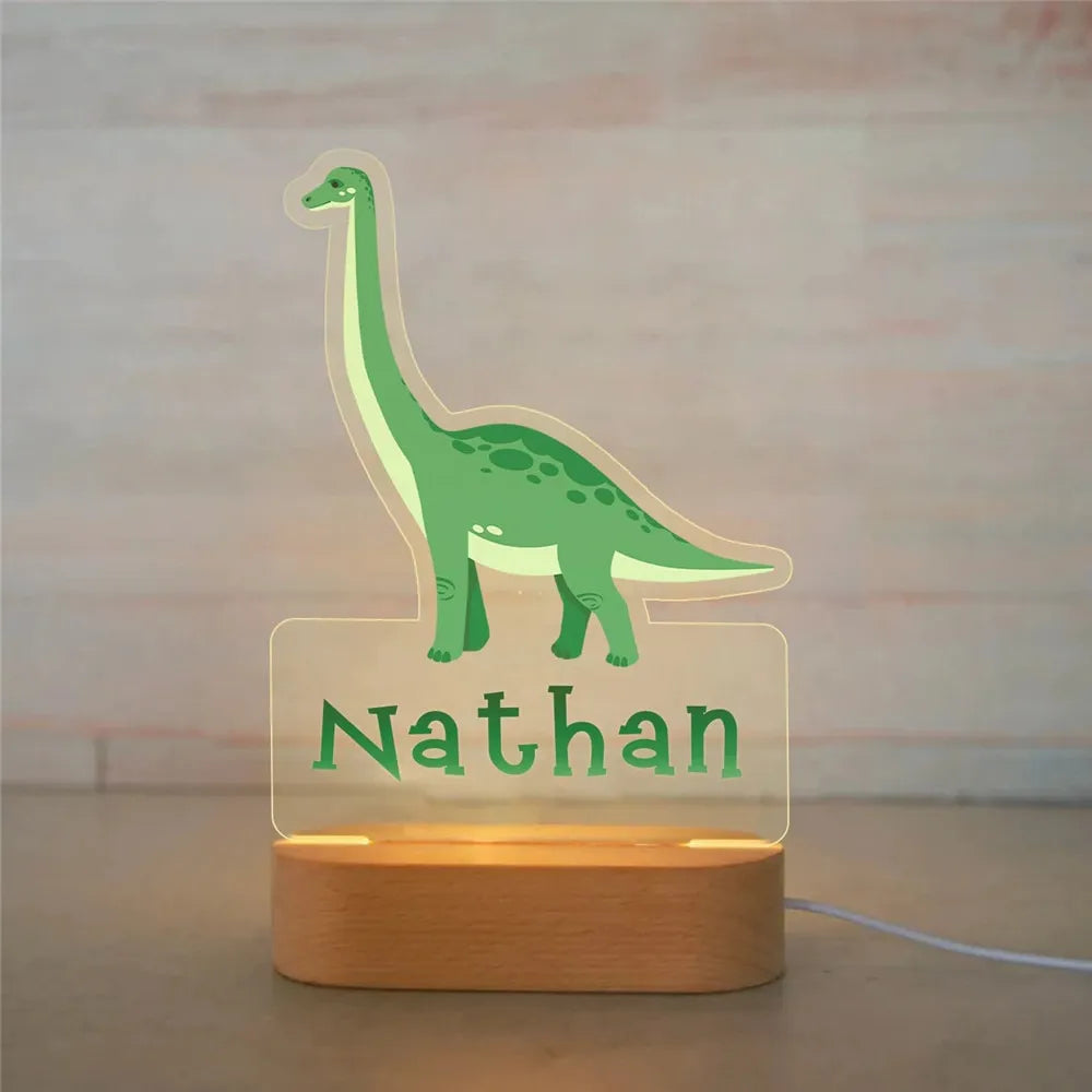 Personalized Lamp Baby Night