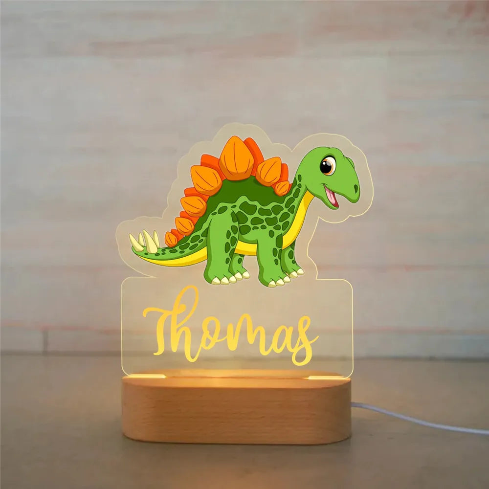 Personalized Lamp Baby Night