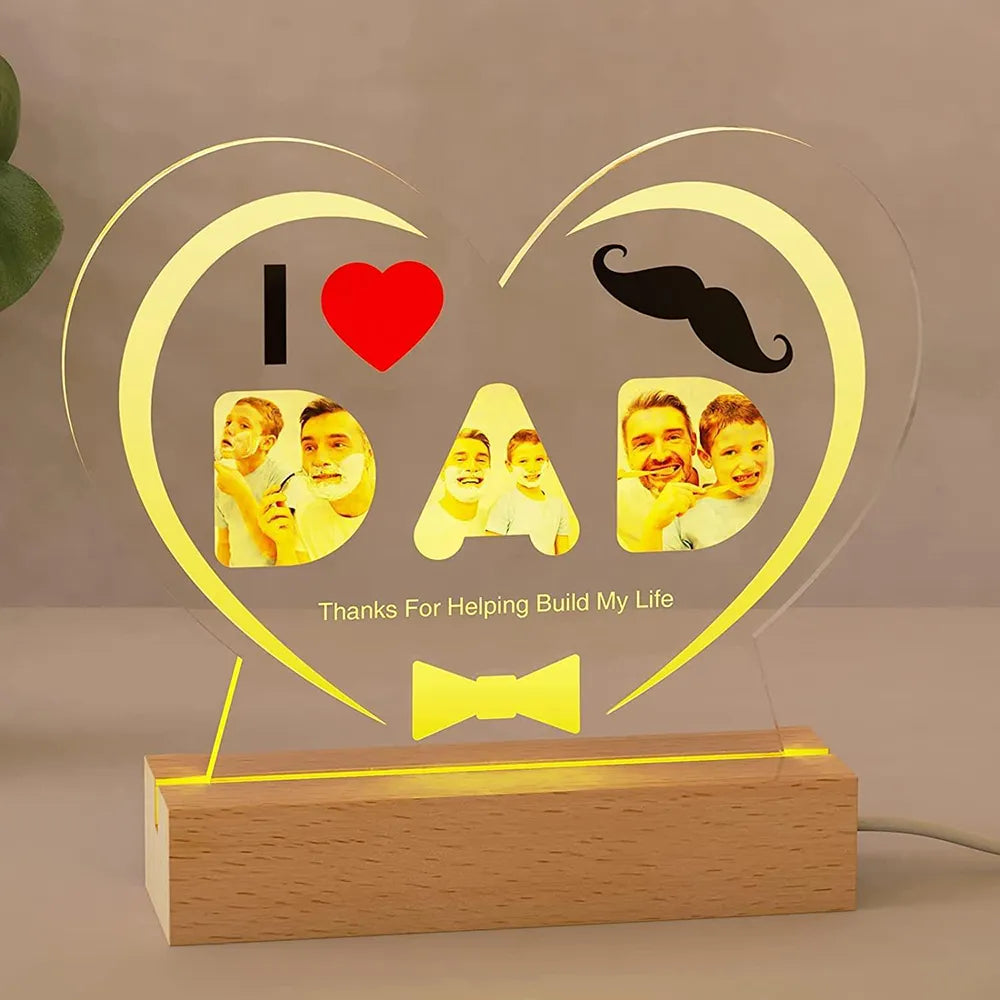 Personalized Lamp - For Parents