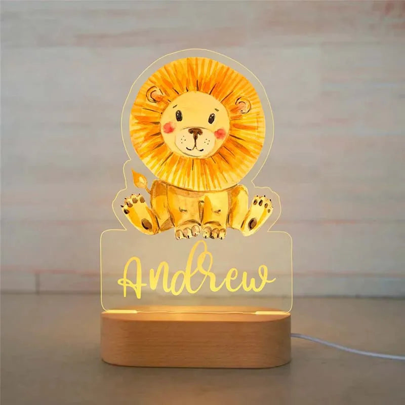 Personalized Lamp Night