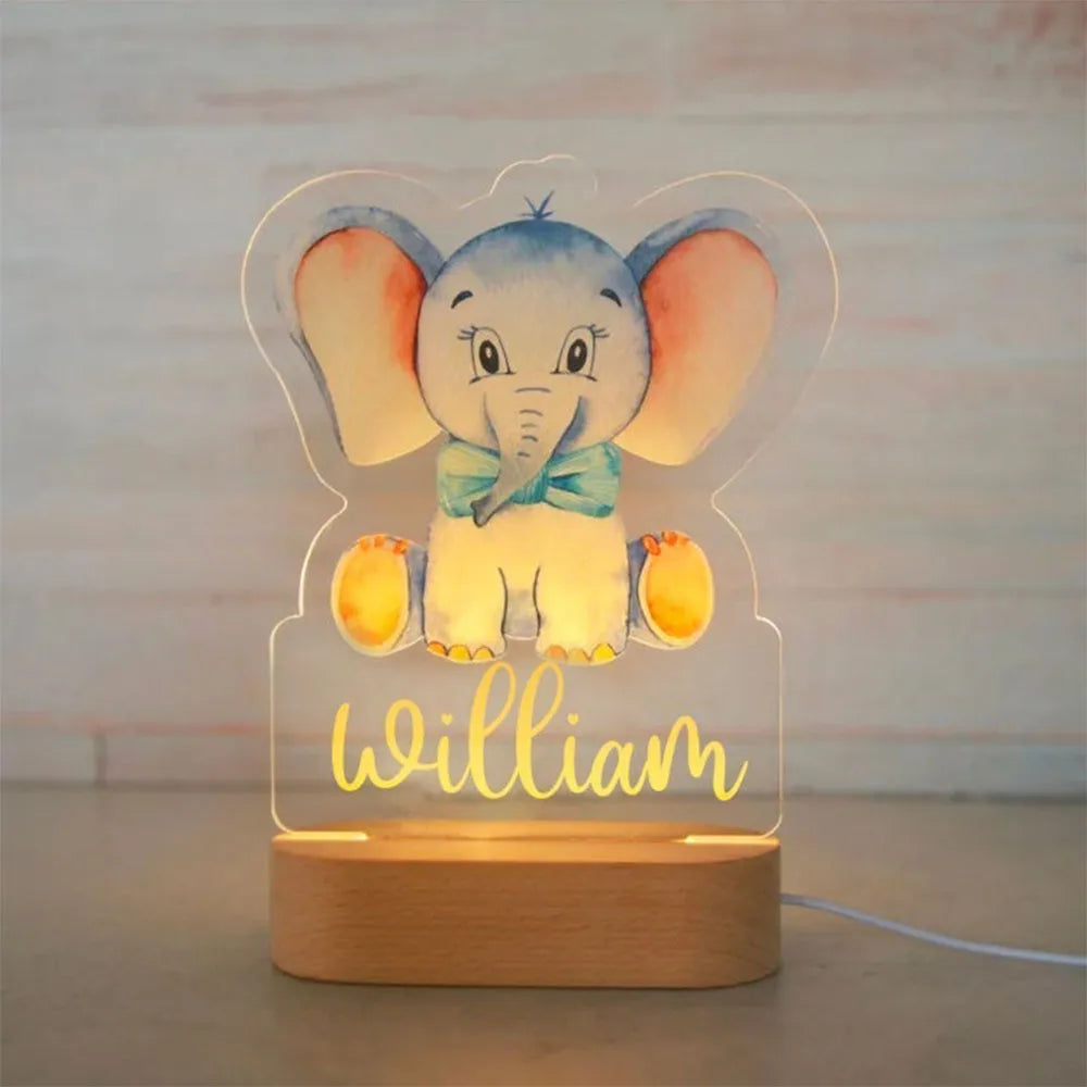 Personalized Lamp Night
