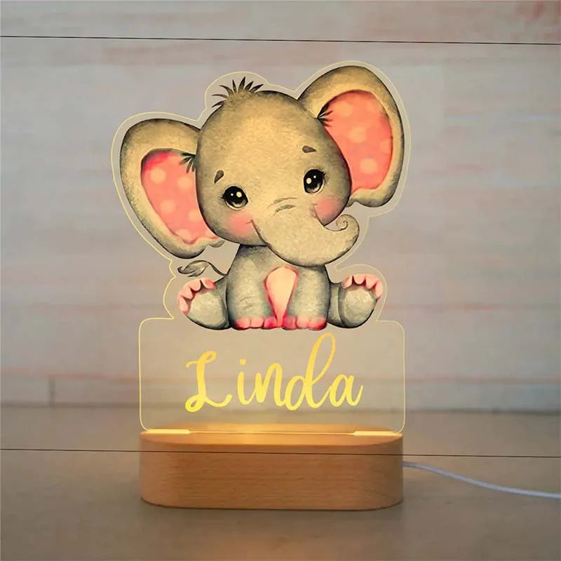 Personalized Lamp Night
