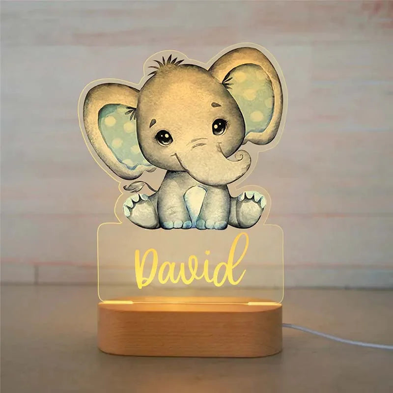 Personalized Lamp Night