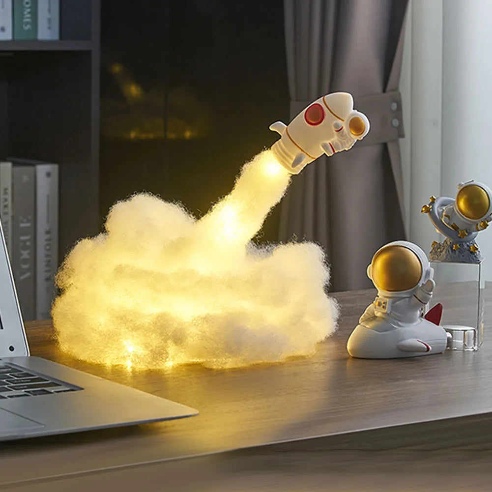 Personalized Lamp Rocket