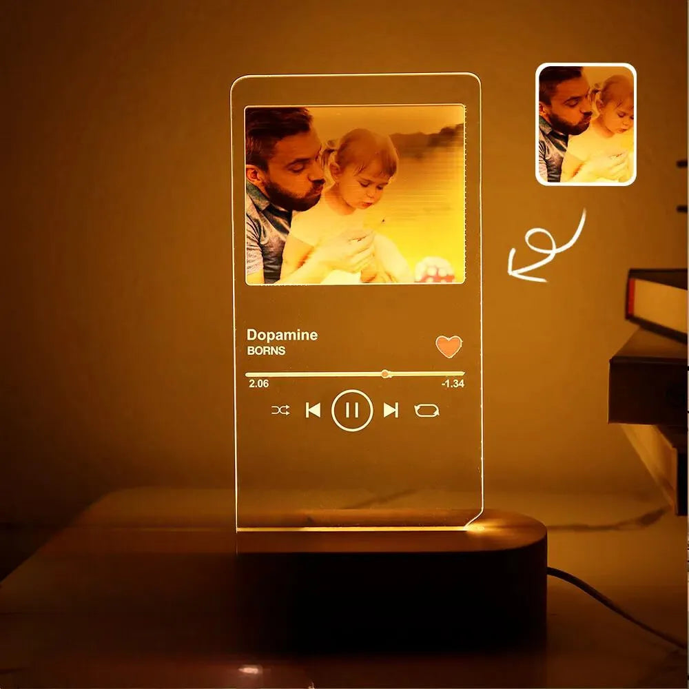 Personalized Lamp Spotify